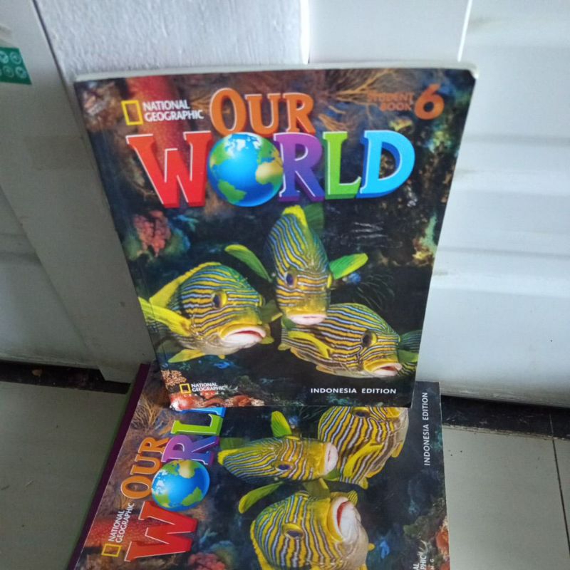 

buku out world student book 6 National Geographic learning Indonesia edition buku bekas original