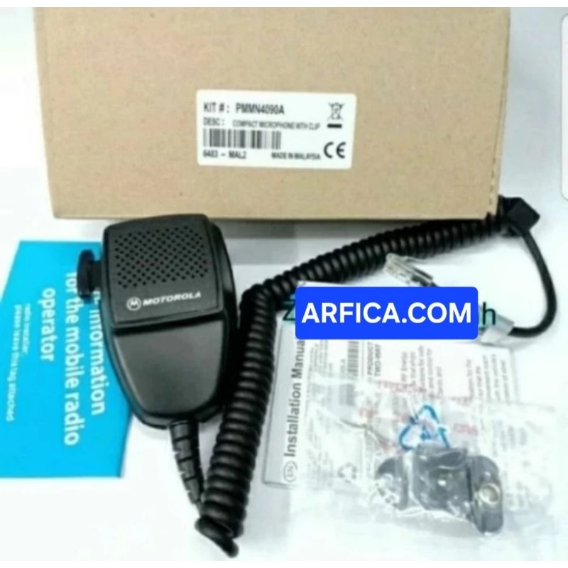 PMMN4090A EXTRA MIC RIG MOTOROLA GM 3688 3188 338 XiR M3688