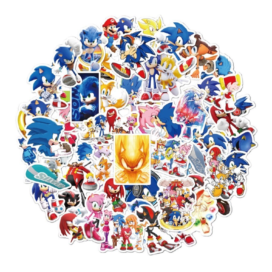 

Stiker Sonic Hedgehog Cutting Vinyl