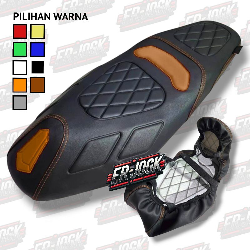 Sarung jok motor NEW EXTREM kulit jok motor beat / vario 125 / vario 150 / vario / scoopy / genio / 