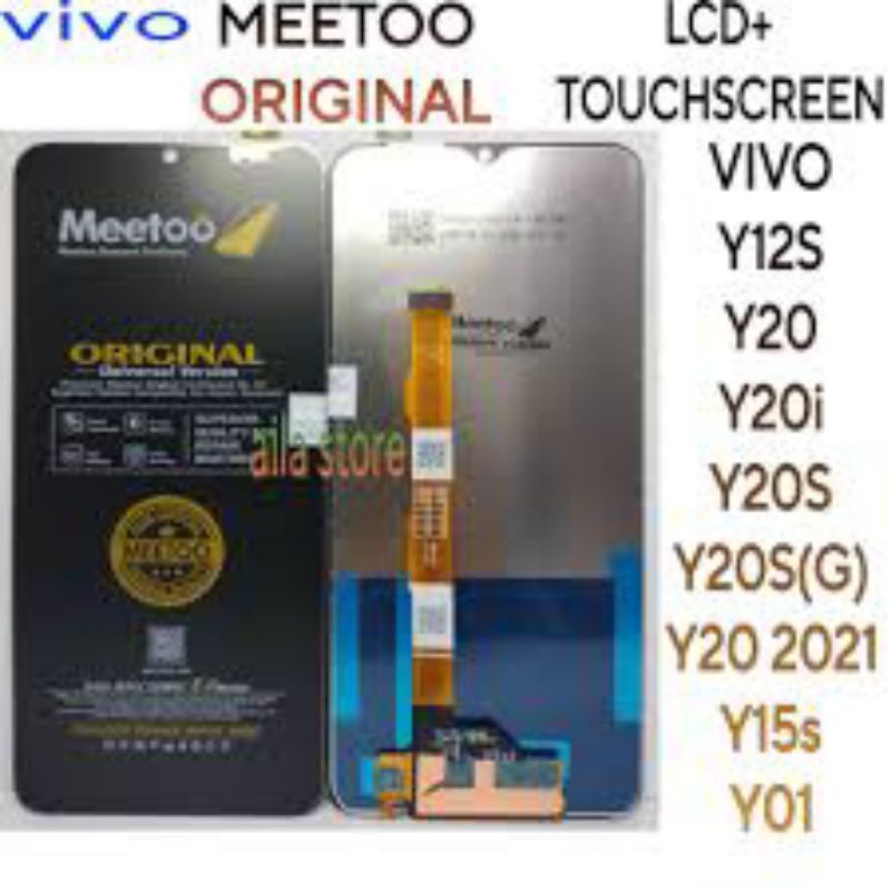 LCD VIVO Y20/Y20i/Y20s/Y20s(G)/Y15s/Y12s/Y01 FULLSET |