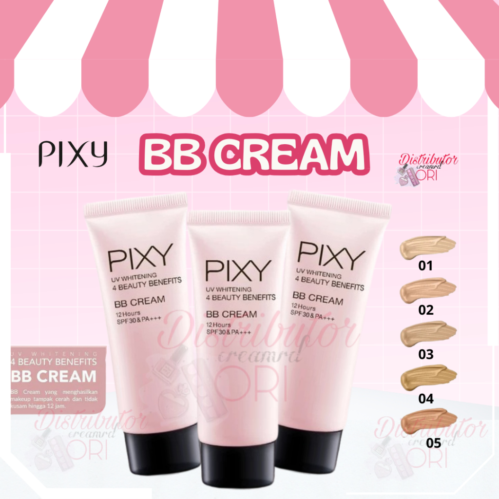 PIXY UV Whitening 4 Beauty Benefits BB Cream 30ml | BPOM