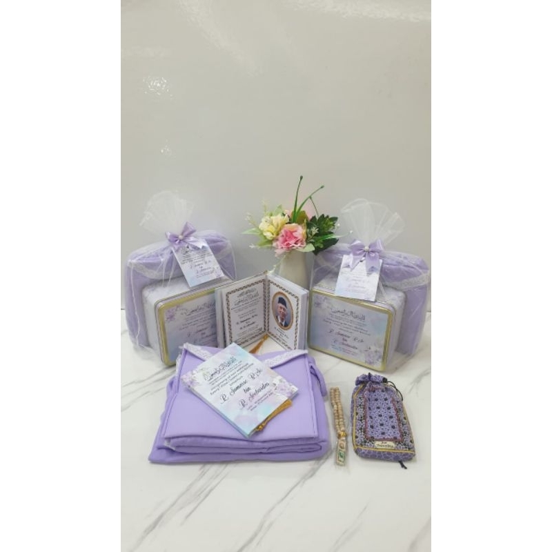 

souvenir mengenang 40 hari/100 harian/hampers paket yasin tahlil/hampers mukena dewasa/souvenir paket yasin custom/pengajian tahlil