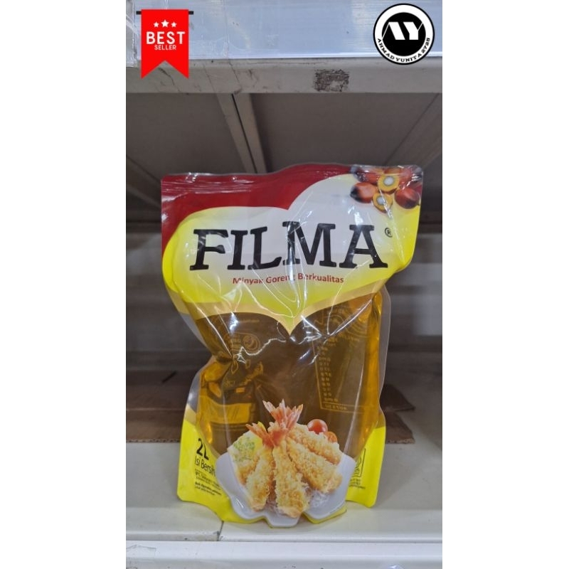 

minyak filma 2 liter kemasan pouch