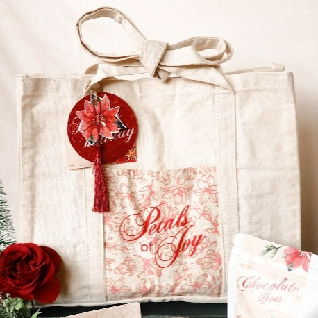 

NOELITH CANVAS BAG - Christmas Hampers 2024 / tas unik hampers natal / tas canvas