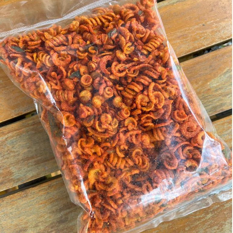 

Makaroni Spiral Ulir / Makaroni Pedas Rempah 250gr
