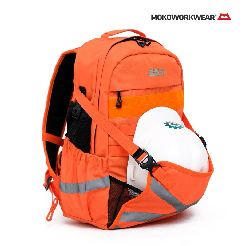 MokoWorkwear - Ransel Tambang Pria / Tas Proyek Safety / Tas Kerja K3 Proyek Pertambangan / Safety B