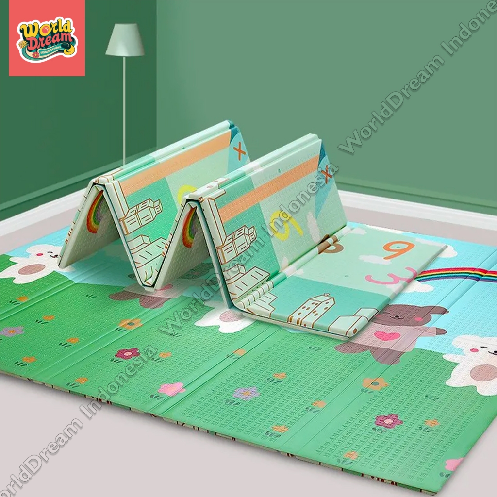 Terlaris Worldream Karpet Matras Tikar Lantai Bahan Tebal Tikar Busa Karpet Busa Empuk