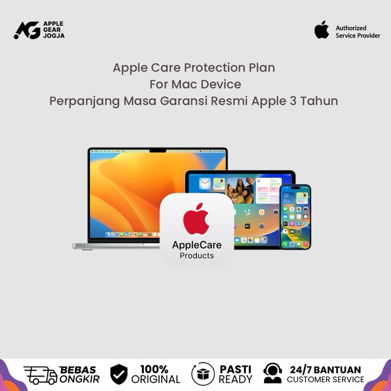 AppleCare Apple Care Protection Plan For Mac Devices Macbook Air Pro iMac Mac Mini