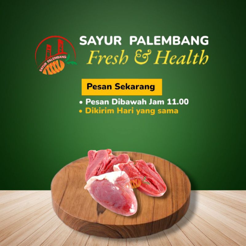 

Jantung Sapi - Sayur Palembang