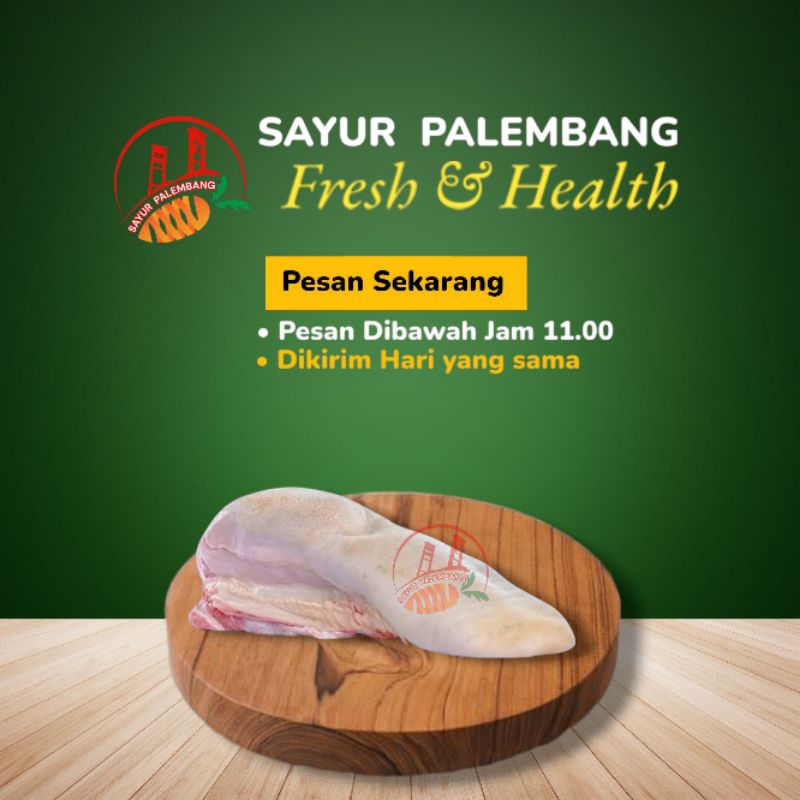 

Lidah Sapi 1KG - Sayur Palembang