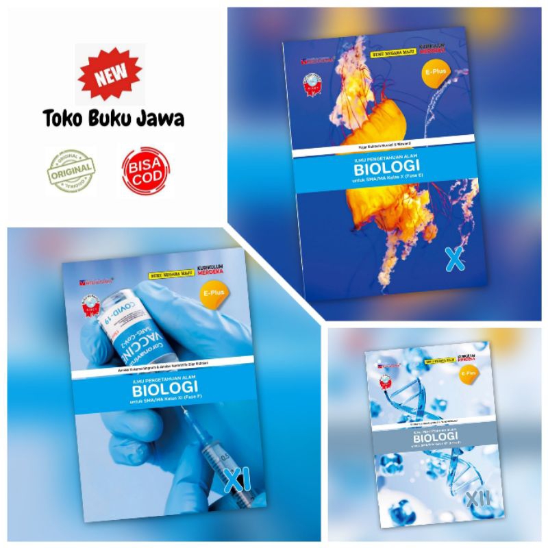 [Mediatama] Buku Negara Maju SMA Biologi Kelas 10 11 12 X XI XII Mediatama Kurikulum Merdeka E - Plu