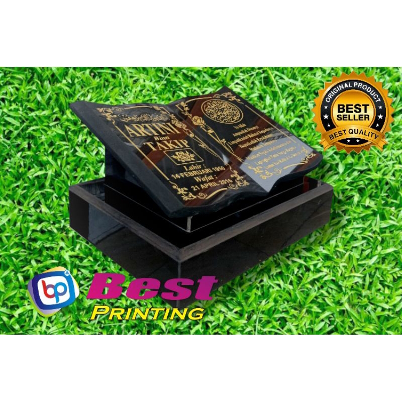 Batu Nisan Buku Bayi uk 30 x 20