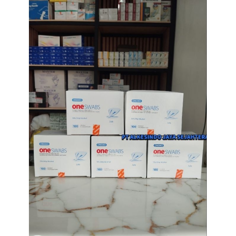Alkohol swab / kapas alkohol / tissue alkohol / oneswab / one swab