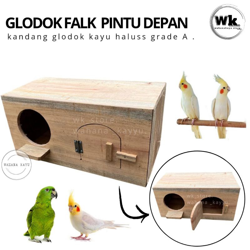 Glodok burung falk jalak nuri beo model pintu depan | glodok jalak kayu haluss JUMBO