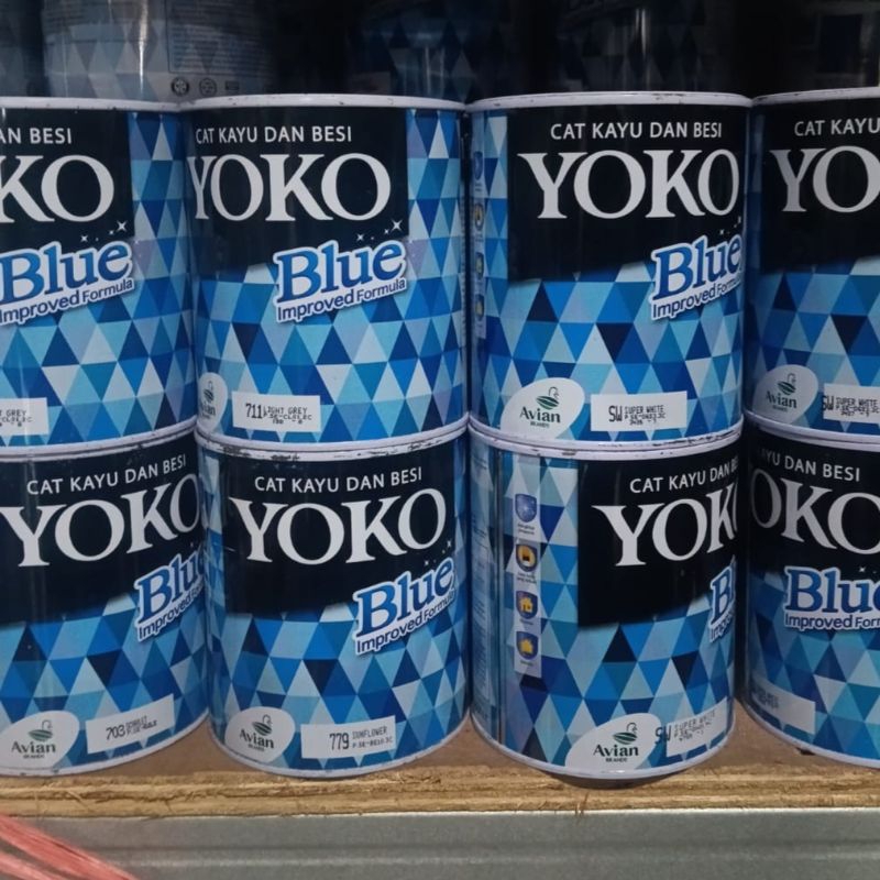 CAT KAYU DAN BESI YOKO