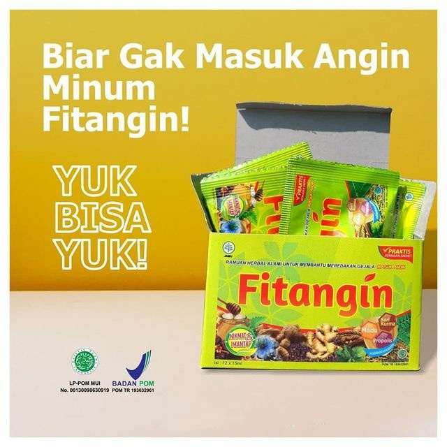 

Fitangin Herbal Membantu Meredakan Masuk Angin