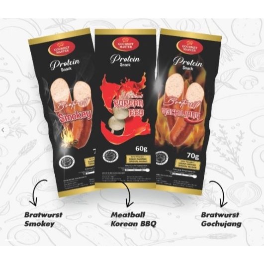 

GOURMET MASTER BRATWURST SINGLE SMOKEY