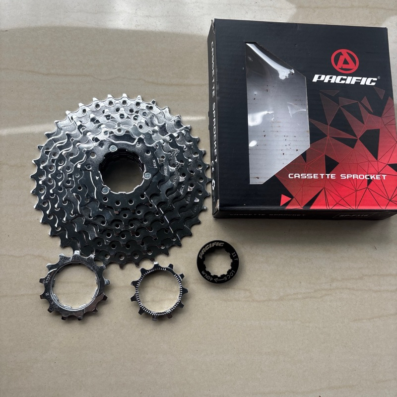 RB sprocket gear gir 8 speed 11-36 pacific casette selop sepeda lipat mtb federal rb