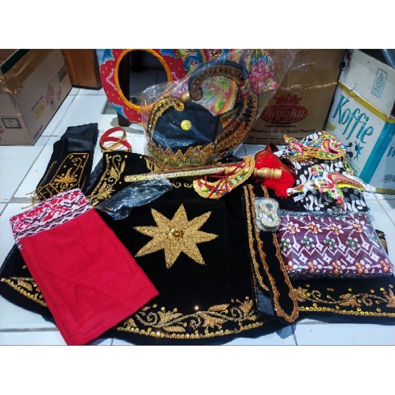 Stelan Kostum Gatotkaca Dewasa