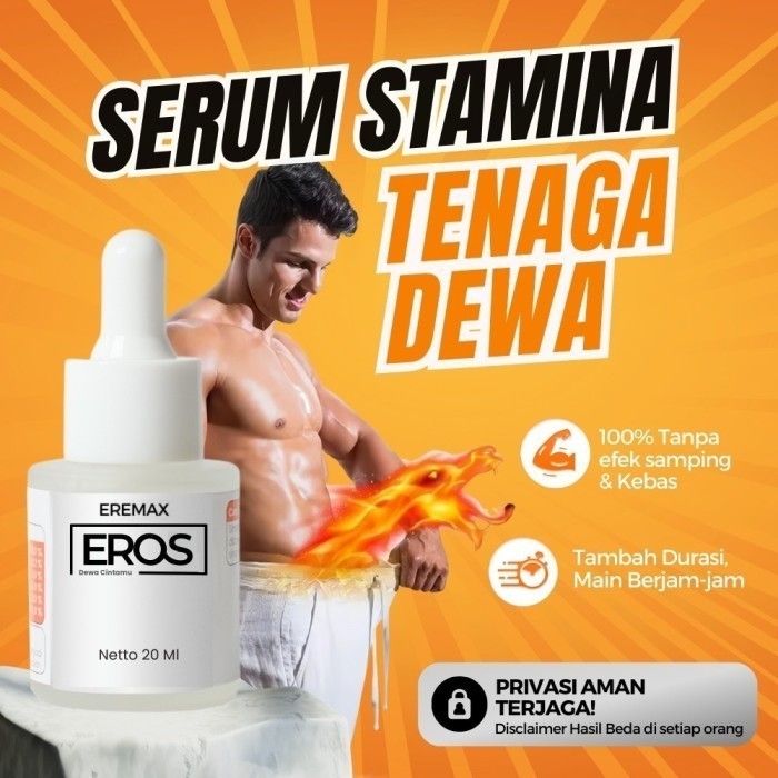 EROS Eremax Tetes Pria Perkasa Eros Dewa Cintamu
