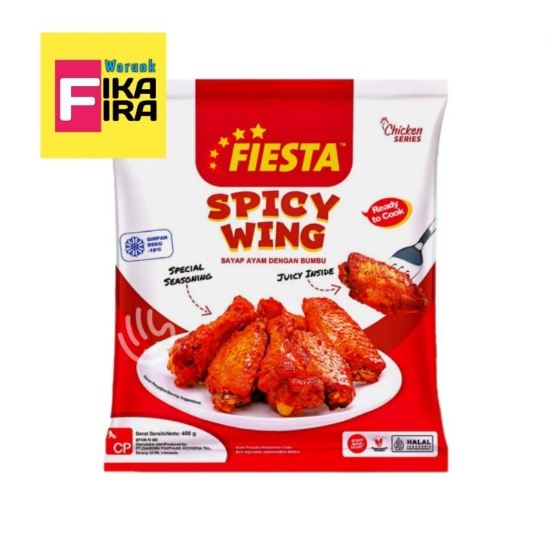 

Fiesta Spicy Wings 400 gram