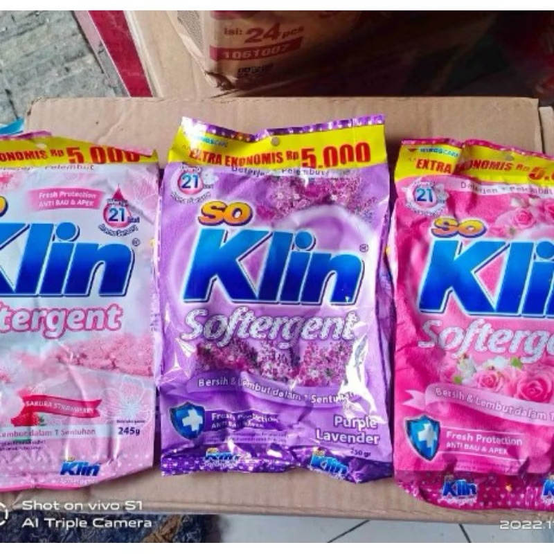 

SOKLIN SOFTERGENT BUBUK RENCENG ISI 6 PCS