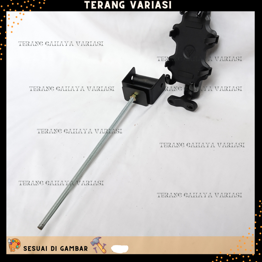 PAKET HOLDER GPS HP NINJA GSX CBR ZX25R PHONE HOLDER MOTOWOLF ALUMUNIUM STANG MOTOR BRAKET BRACKET B