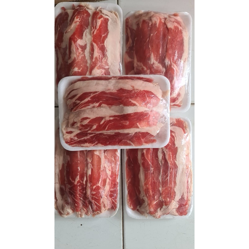 

Beef Slice yoshinoya aus 500gr \\ Daging Shabu Shabu