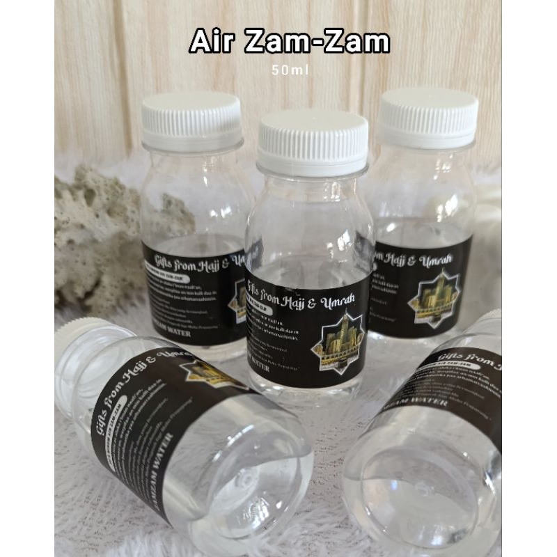 

Air Zam-Zam 50ml 100% Asli Ecer