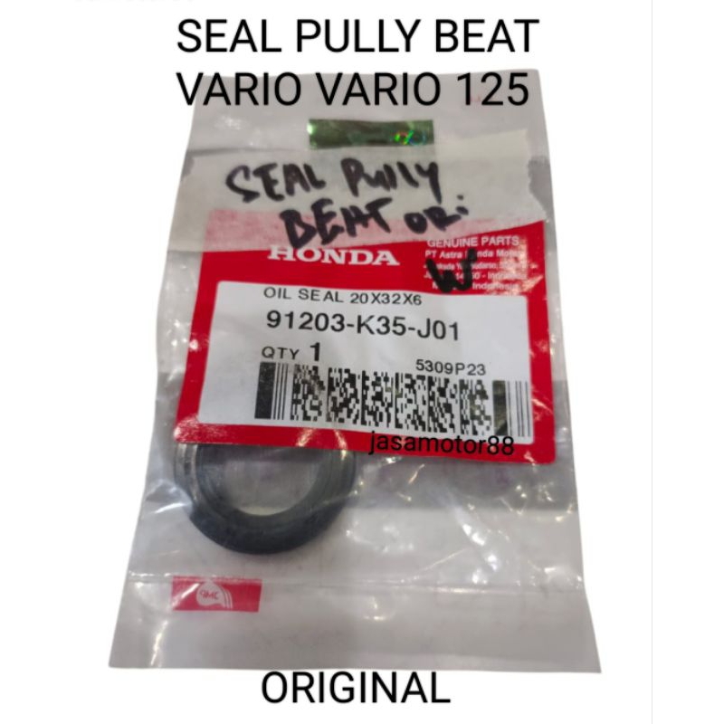 SEAL SIL PULLY POLY VARIO BEAT VARIO 125 ORIGINAL 91203 K35 J01