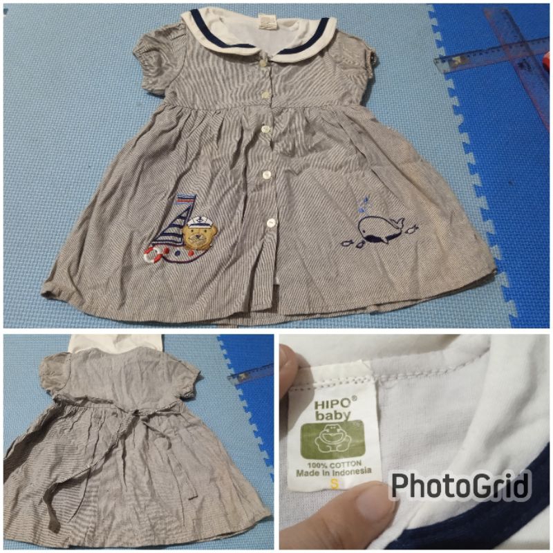 Preloved Baju Anak Perempuan Dress Onesie