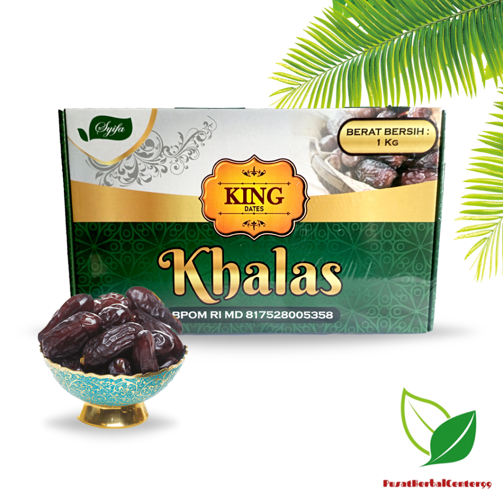 

Kurma Khalas 1kG Syifa King Dates Original Buah Kurma