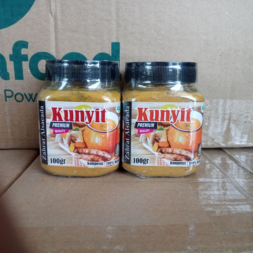 

Kunyit Bubuk Serbuk Abbas Petani Indonesia 100 Gram