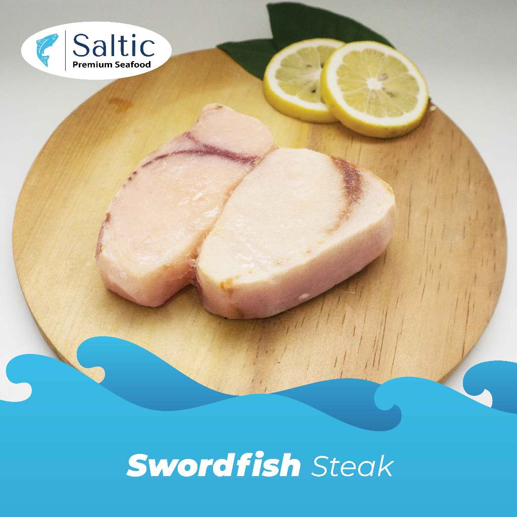 

Ikan Todak / Swordfish Steak Frozen (250 gr) - SALTIC