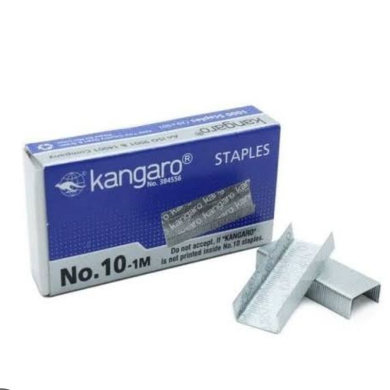 

Isi Staples Kangaro No 10 Ukuran Biasa