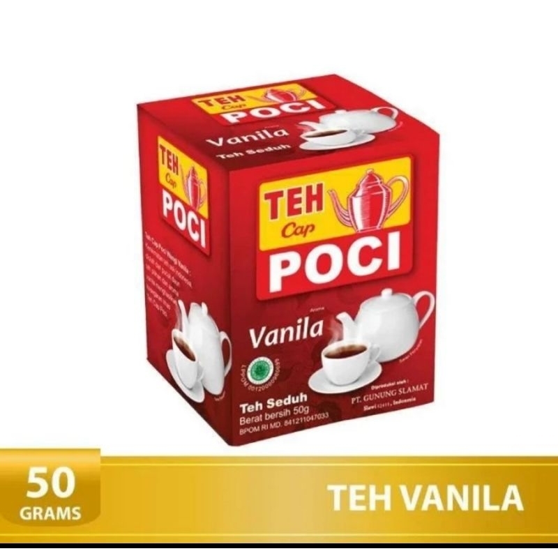 

Teh Poci Vanilla kemasan 50Gram