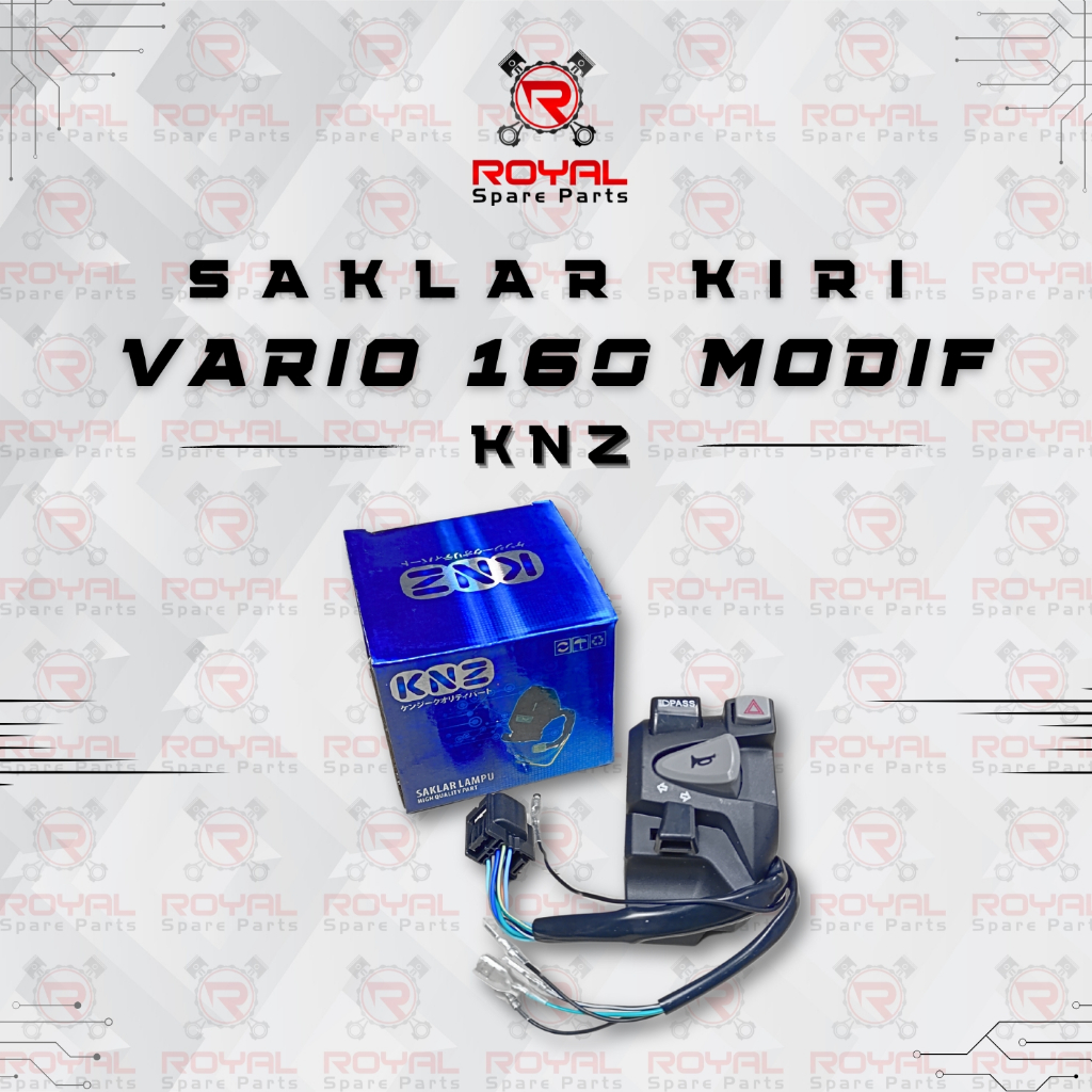 SAKLAR KIRI VARIO 160 MODIF ORIGINAL KNZ