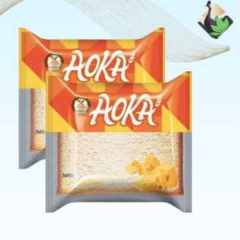 

Aoka roti panggang rasa keju - variasi