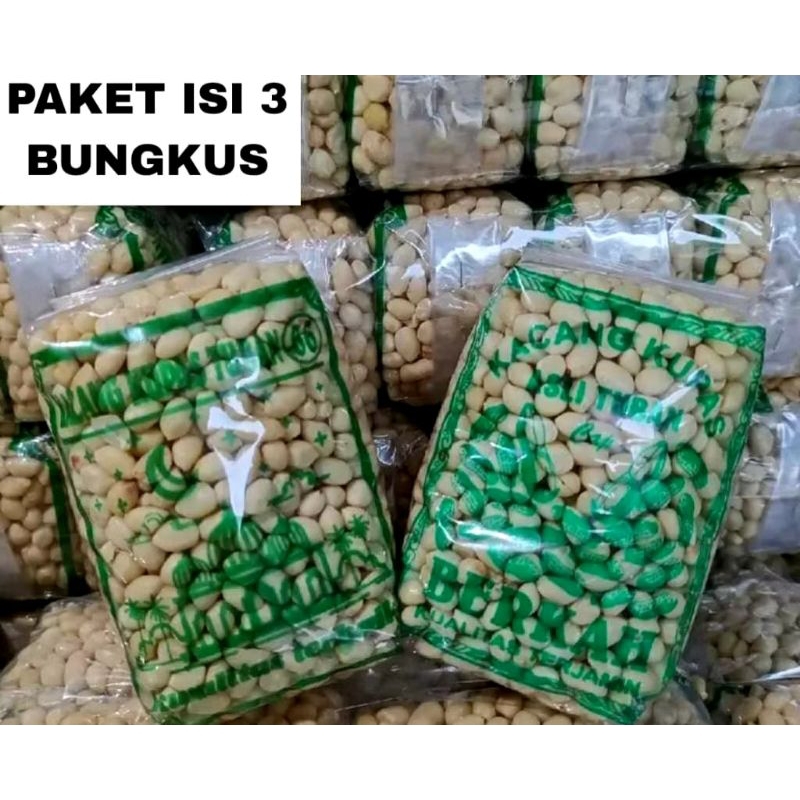 

Kacang Kupas Tuban PAKET ISI 3 ,Berat 300 gram