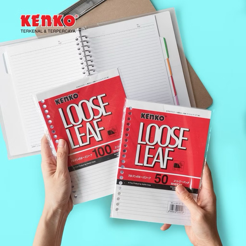 

LOOSE LEAF/REFILL BINDER A5-100 KENKO