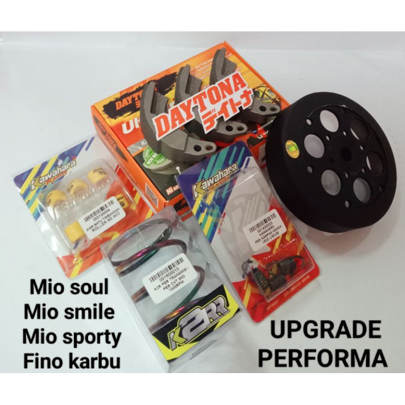 PAKETAN KIRIAN UPGRADE PERFORMA KAWAHARA K2R MIO SOUL MIO SMILE MIO SPORTY FINO KARBU ROLLER RACING 