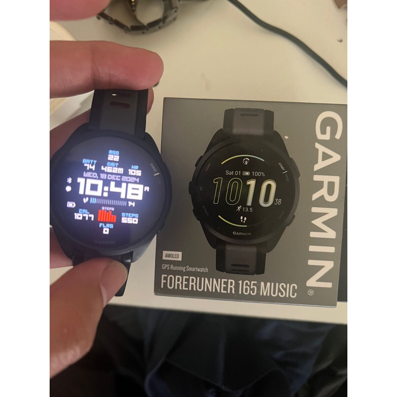 garmin forerunner 165 music