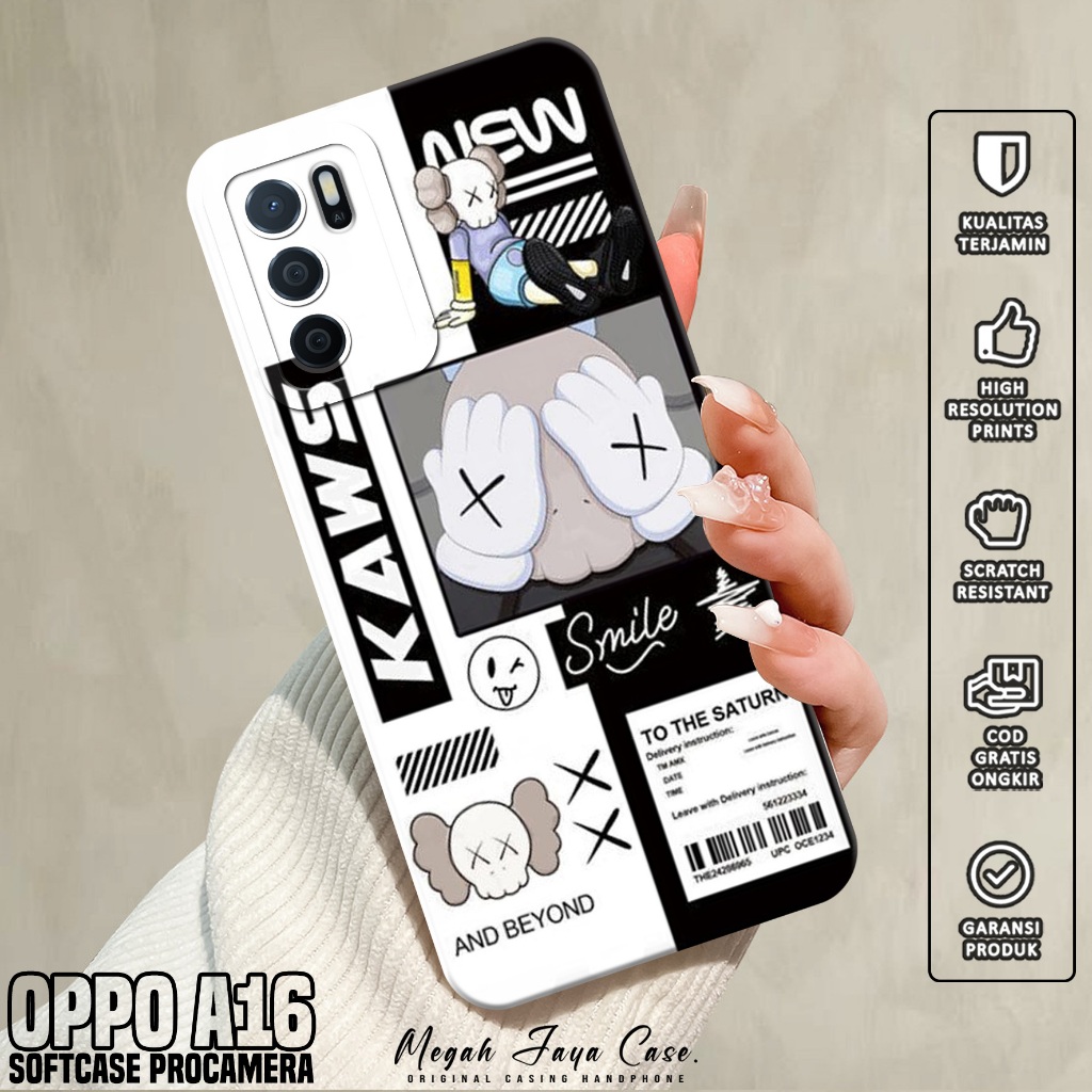 Case Oppo A16 - Casing Oppo A16 Motif AES - Silikon Hp Oppo A16 - Softcase Hp Oppo A16 - Kondom Hp O