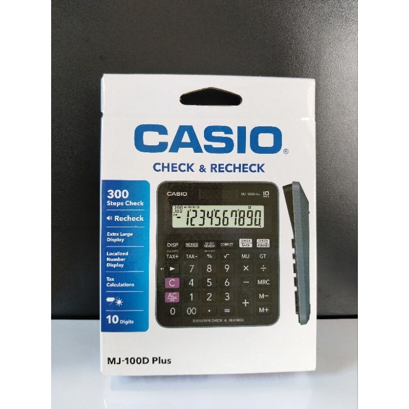 

Casio - Kalkulator MJ-100D Plus 10 Digits