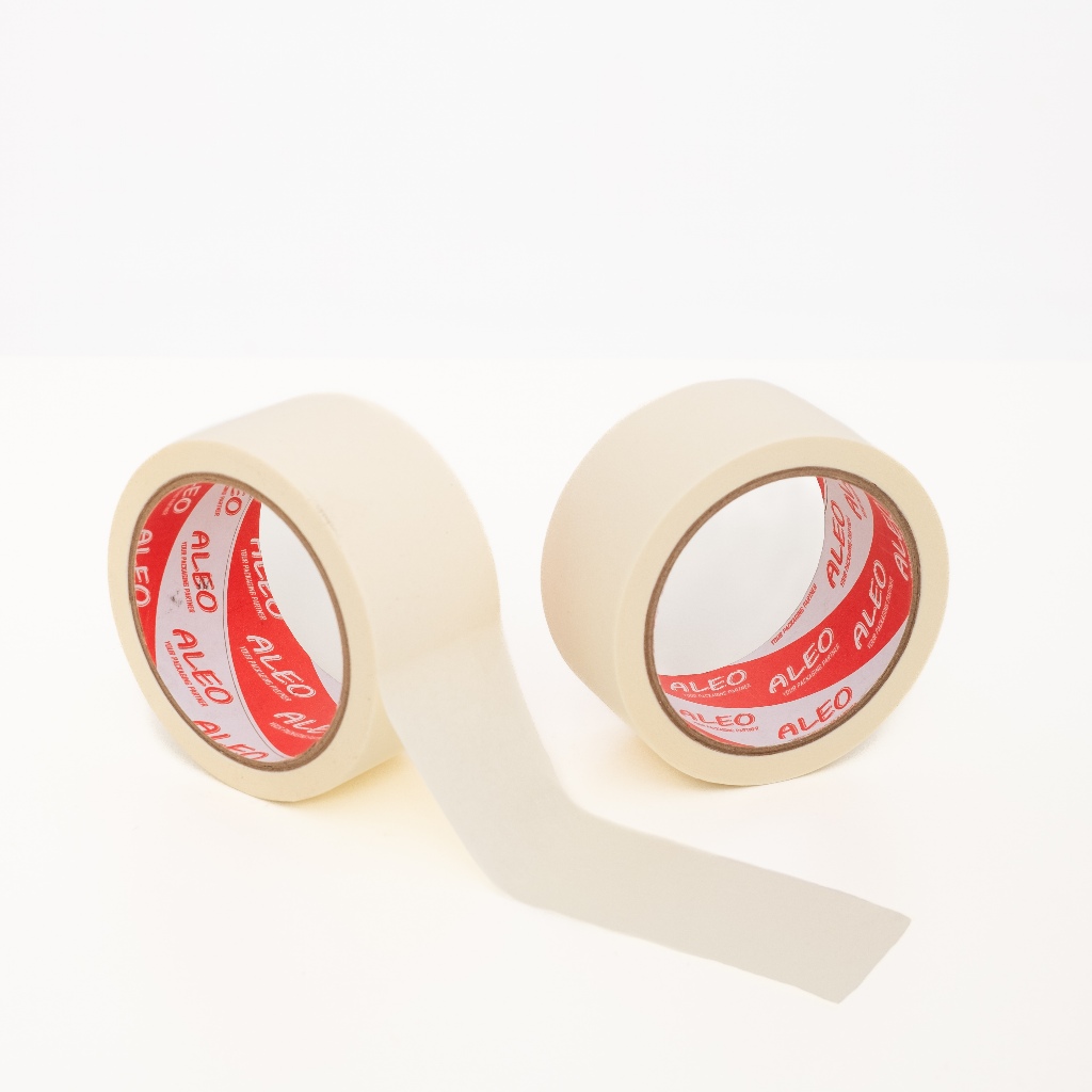 

Masking Tape 48mm x 21 meter - Lakban Kertas 48mm x 21 meter ALEO