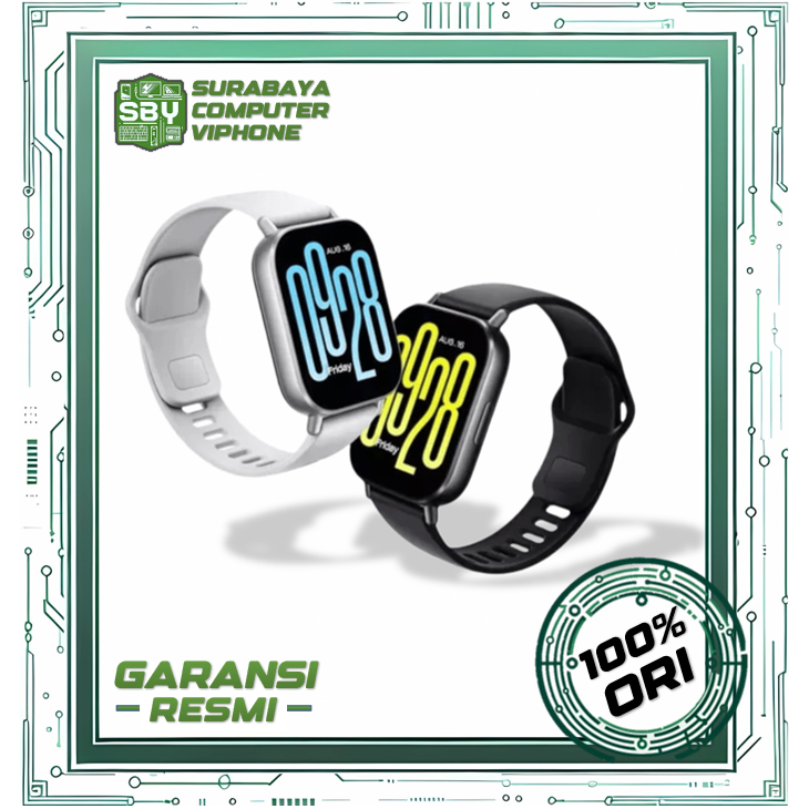 Smart watch Xiaomi Redmi Watch 5 Active | Fitur Kesehatan Lengkap | GPS | Garansi Resmi