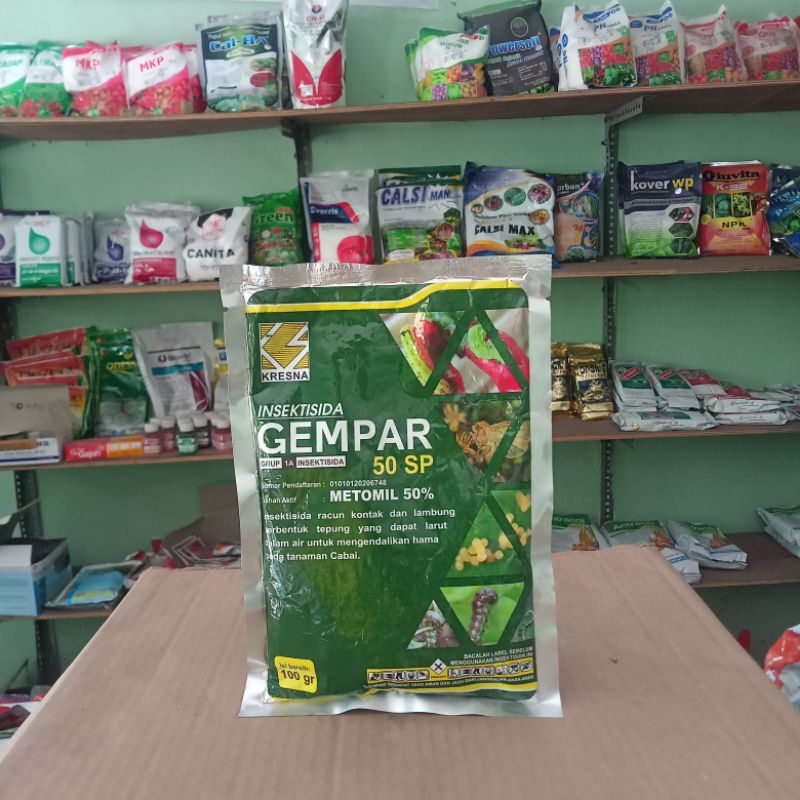 Gempar 50SP 100gr (Metomil 50%)