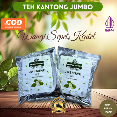 

Teh Kantong Jumbo Khas Solo isi 100gram bukan TEH POCI tapi Teh Racikan Solo/Teh Manis Solo/Teh Wangi/Teh Harum Khas Solo/Teh Segar/Teh Kental/Teh Sepet/Teh Kentel Solo/Teh Enak dan Sedap/Teh Terbaik Khas Solo/Teh Jumbo Segar