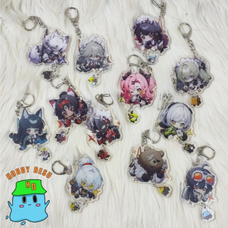 Zenless Zone Zero / Zzz / Keychain / Acrylic / Bangboo / New Eridu / HSOS6 / Hollow Special Operatio
